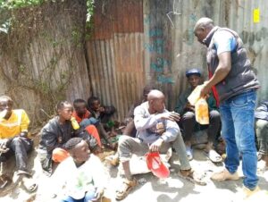 feeding street children