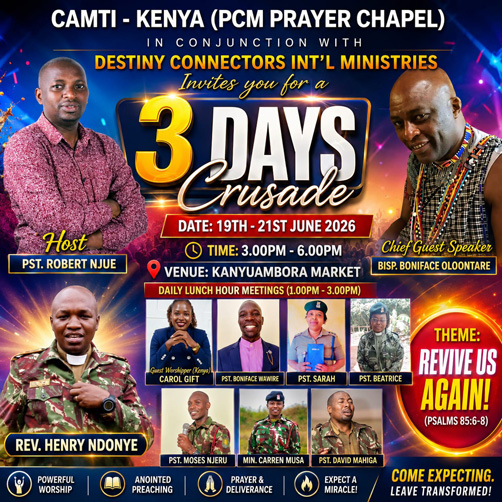 June 2026 Crusade at Kanyuambora